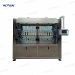 Avtomatski stroj za prelivanje linearnih tekočih penastih steklenic