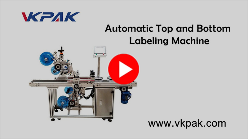 Avtomatski zgornji in spodnji stroj za etiketiranje