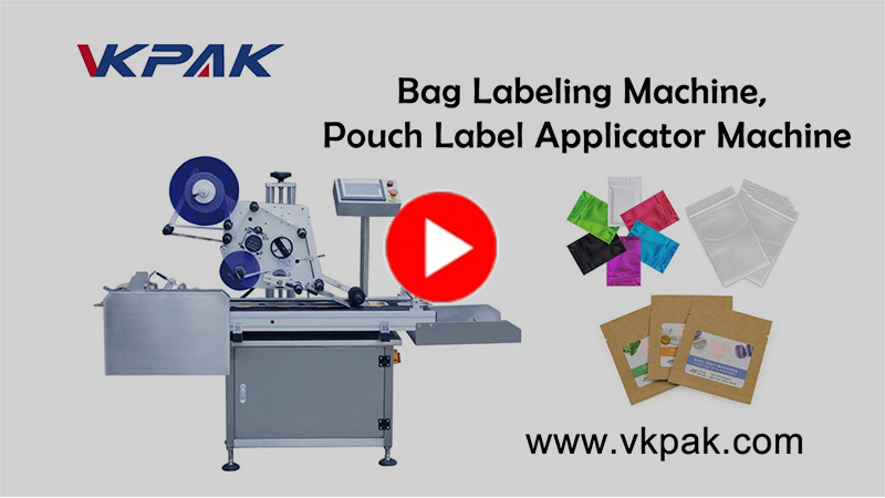 Stroj za etiketiranje vrečk, stroj za nanašanje etiket za vrečke