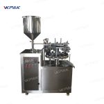 Polavtomatski stroji za polnjenje zložljivih aluminijastih kovinskih cevi