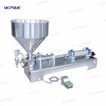 Popoln pnevmatski stroj za polnjenje tekoče paste za kozmetični kremni losjon