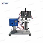 Polavtomatski namizni stroj za zapiranje pokrovov črpalk