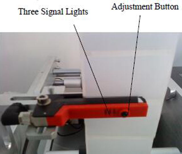 Leuze očesni senzor deluje.jpg