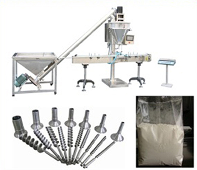 auger metering filling machine for bottles&bags powder polžna polnila tovarna moke.jpg