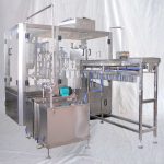 Samodejni izliv v stoječih vrečkah, stroj za zapiranje polnilnega soka iz sojinega mleka