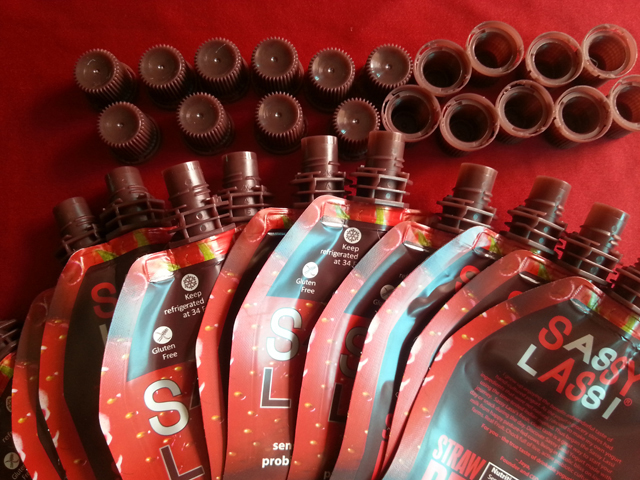 popolnoma naravni probiotični jagodni jogurt senzacionalnega okusa