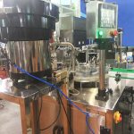 Prilagojena linija za zapiranje steklenic E s tekočimi tekočinami