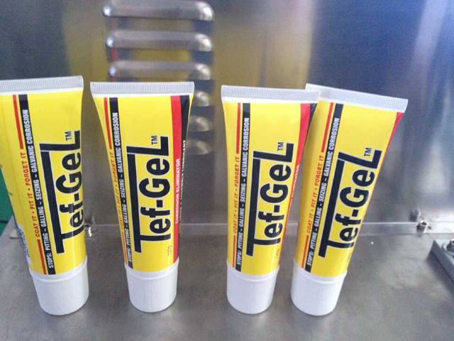 welding samples by ultrasonic tube sealer vzorci varjenja z ultrazvočnim tesnilom cevi.jpg