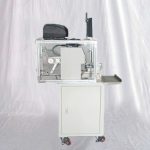 Polavtomatski zložljivi etiketirni stroj za tiskanje nalepk za kabelske žice