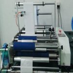 Polavtomatski stroj za označevanje gasilnih aparatov po meri