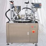 Polavtomatska oprema za polnjenje rotacijskih cevi z ultrazvočnim tesnjenjem zadnjega dela